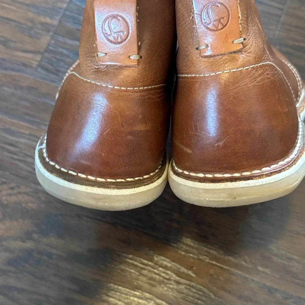 Artola Men's Brown Leather Chukka Boots, Sz 11.5, Like New